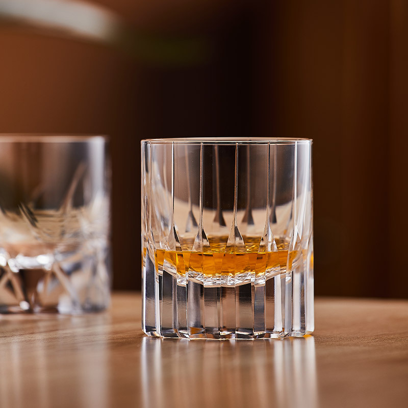 Crystal Wine Glass - K9 Crystal Glass Whiskey Glass Handmade