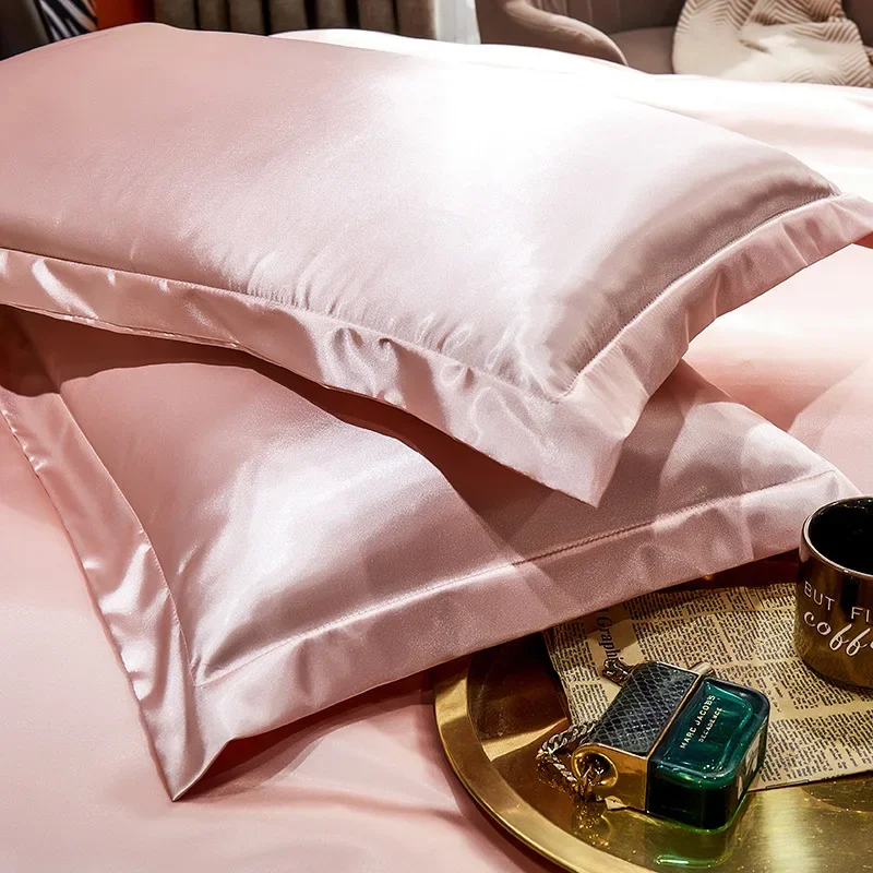 Silk Pillowcase Set - 2PCS 100% Pure Real Silk pillowcase