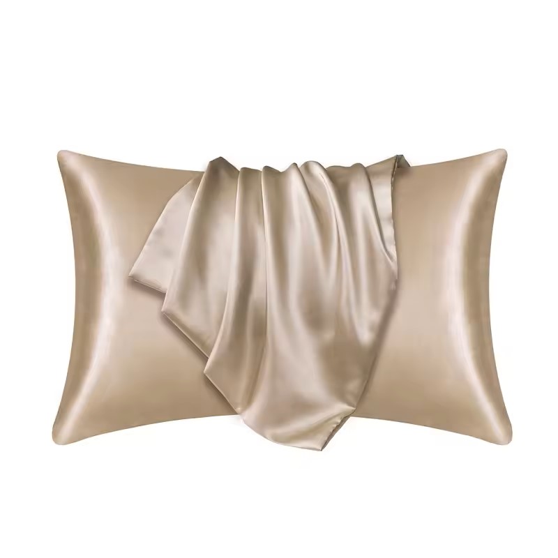 Silk Pillowcase Set - Pillowcase Silk Pillow Cover Silky Satin
