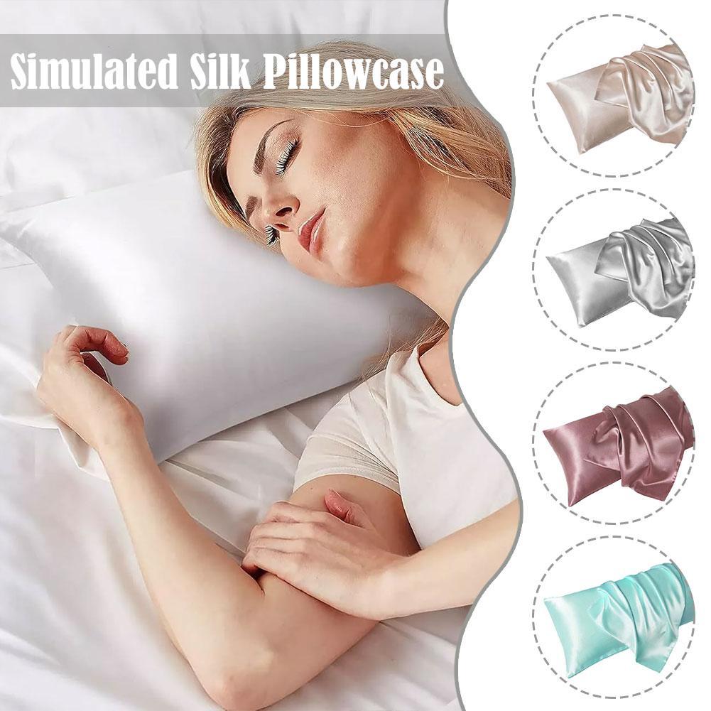 Silk Pillowcase Set - Luxury Satin Pillow Case For Hair