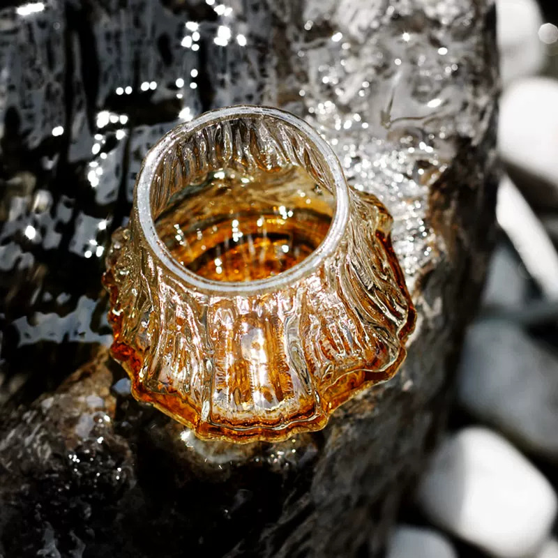 Crystal Wine Glass - Fuji Mountain Inspired Whiskey Glass Gift