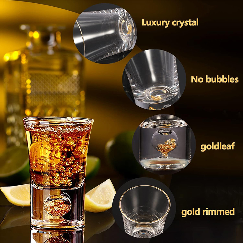 HeY LiLac 6Pcs Shot Glasses 15 - огляд і ціна Crystal Wine Glass