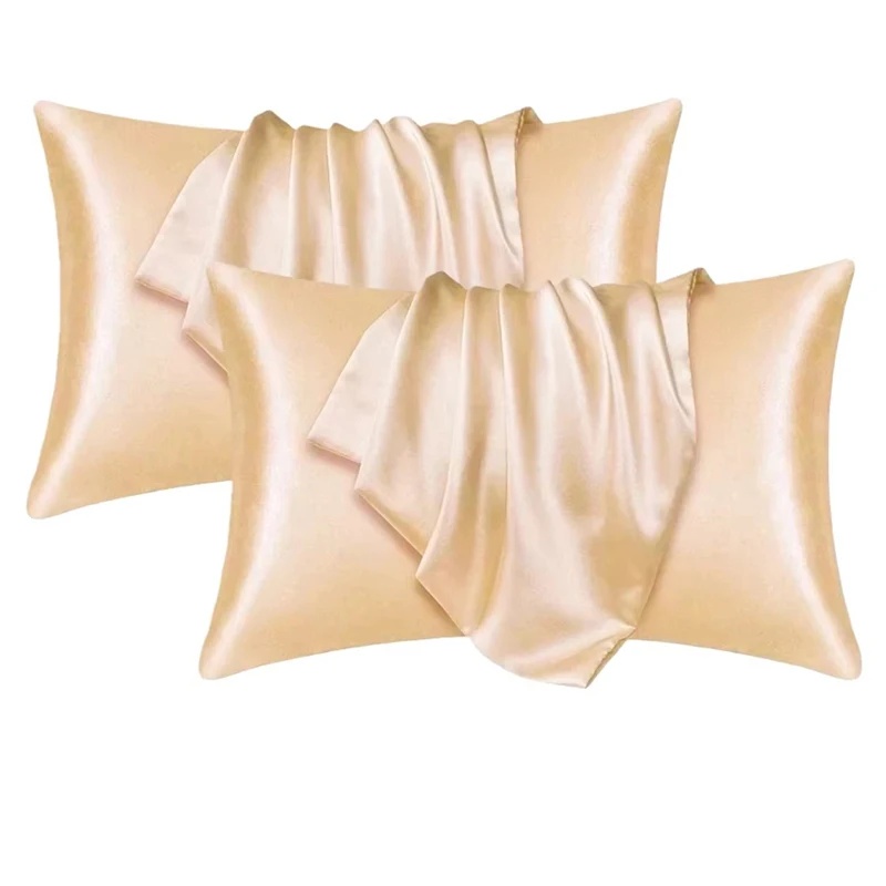 1/2pcs Satin Silk Pillowcase f - огляд і ціна Silk Pillowcase Set