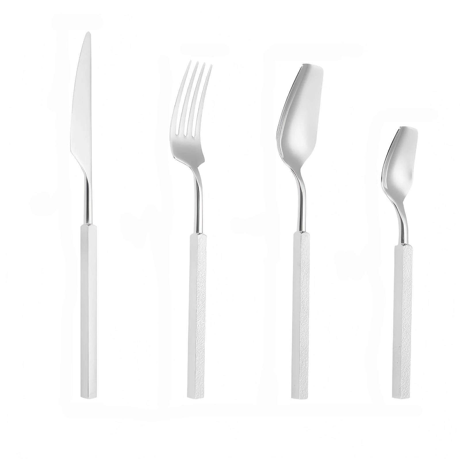 4pcs Luxury Cutlery Set Wester - огляд і ціна Gold Plated Cutlery