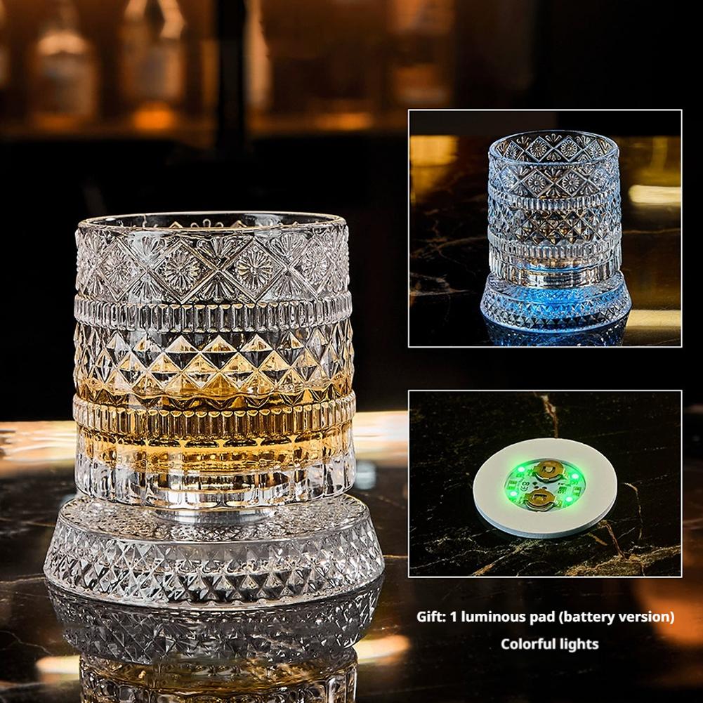 Rotating Whiskey Glass Creativ - огляд і ціна Crystal Wine Glass
