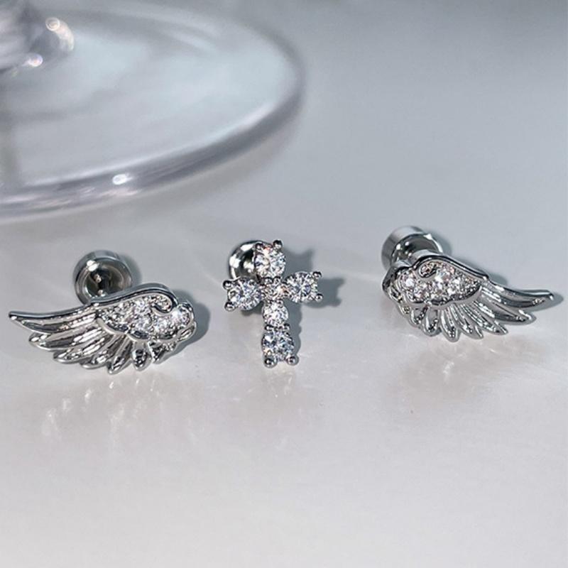 Angel Wings Cross Earrings Lux - огляд і ціна Luxury Lifestyle Party