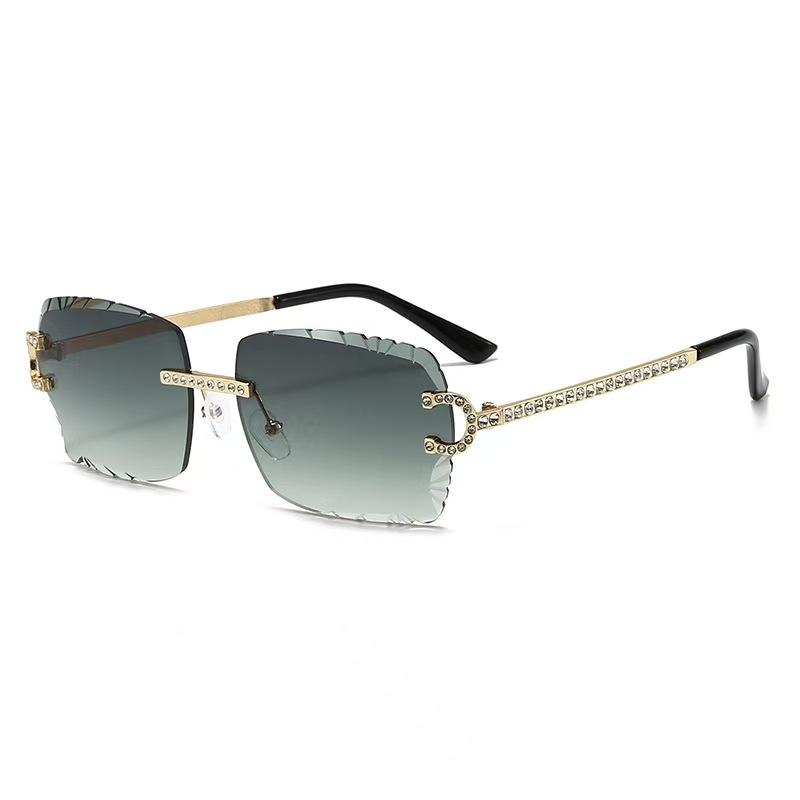 Fashion Rimless Square Sunglas - огляд і ціна Luxury Lifestyle Men
