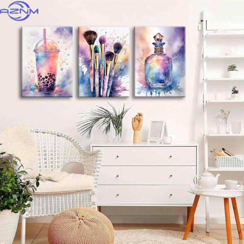 3pcs Luxury Watercolor Sweet E - огляд і ціна Luxury Lifestyle Pictures