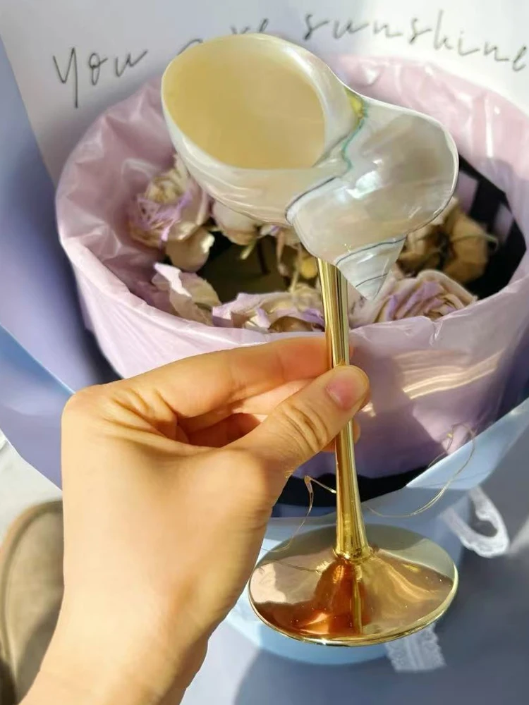 AhunderJiaz Retro Couple Seash - огляд і ціна Crystal Wine Glass