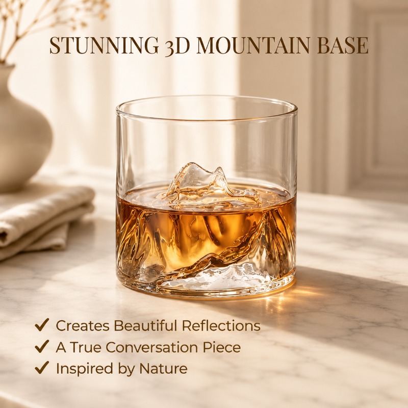 Guanshan Whiskey Glass Glass G - огляд і ціна Crystal Wine Glass