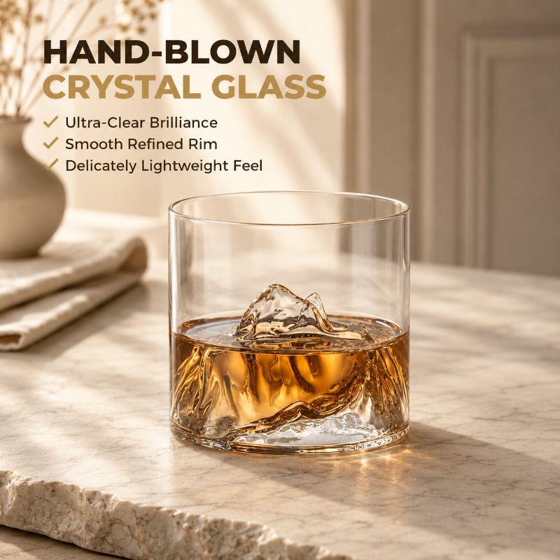 Guanshan Whiskey Glass Glass G - огляд і ціна Crystal Wine Glass