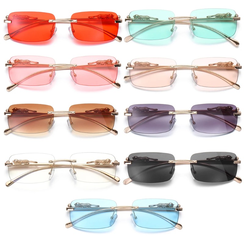 Rimless Square Sunglasses Wome - огляд і ціна Luxury Lifestyle Men
