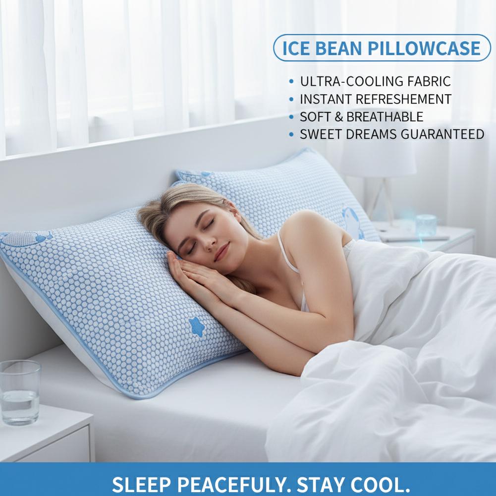 Summer Coolness Ice Silk Pillo - огляд і ціна Silk Pillowcase Set