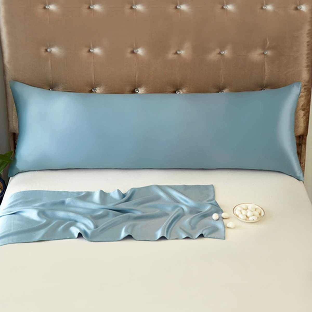 100% Pure Mullberry Silk Long  - огляд і ціна Silk Pillowcase Set